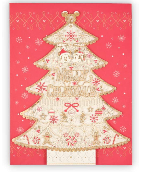 日本ホールマーク ディズニー ミッキー ミニー クリスマスカード 780142