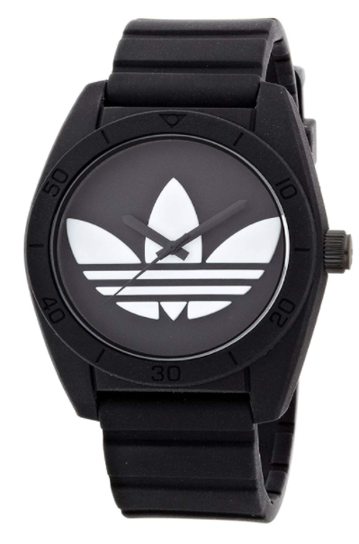 ADIDAS アディダス ADH6167 ブラック UNISEX ユニセックス サンティアゴ SANTIAGO クオーツ 腕時計 [並行輸入品]