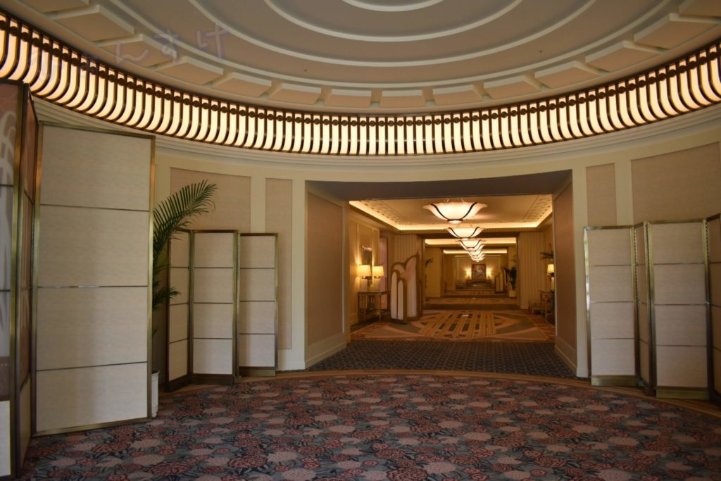 ディズニーアンバサダーホテルブライダルフェア：廊下