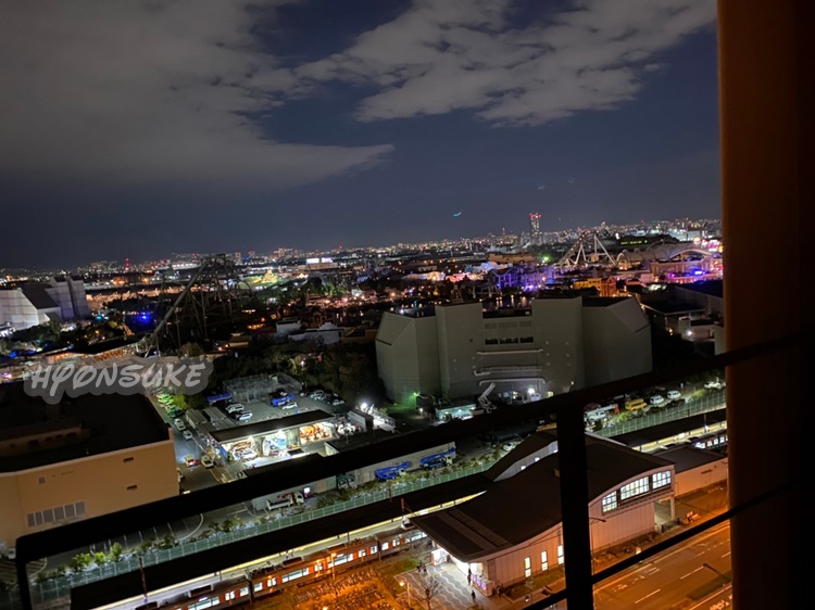 リーベルホテルアットユニバーサルスタジオジャパン　お部屋からの眺め