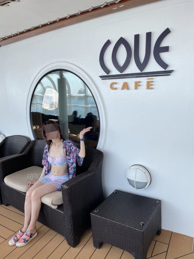 ディズニークルーズライン　コーブカフェ(cove cafe) 軽食　フード