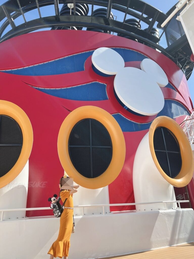 ディズニーマジック号　disneycruiseline　フォトスポット