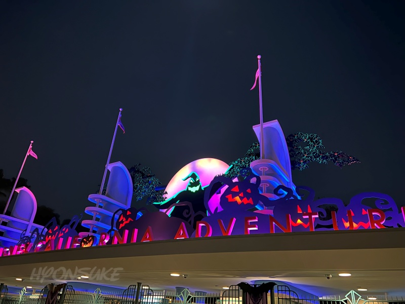 ディズニーランドリゾート　夜景