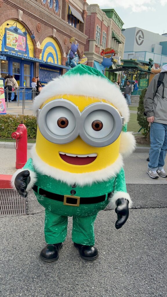 USJ　クリスマスグリーティング　キャラグリ