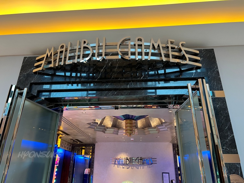 ディズニーハリウッドホテル(Disney’s Hollywood Hotel) ゲームセンター「MALIBU GAMES」