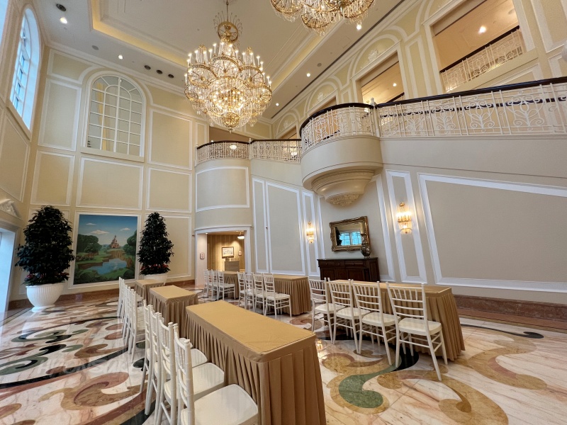 香港ディズニーランドホテル(HongKongDisneylandHotel) 結婚式場 セレモニー会場 前撮り フォトスポット