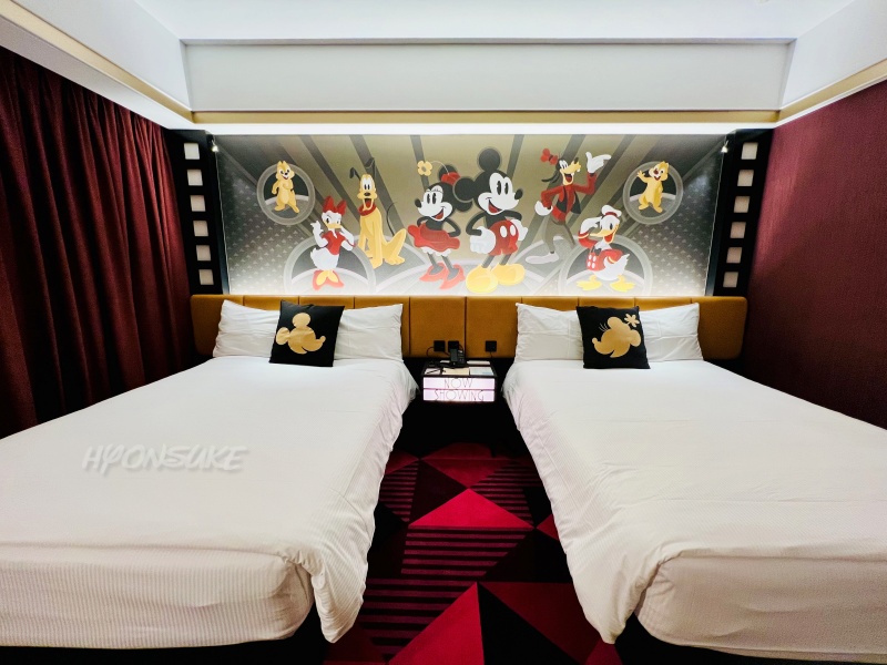 香港ディズニーランド ハリウッドホテル(Hollywoodhotel) 部屋の内装、設備 アメニティ hogkongdisneylandhotel