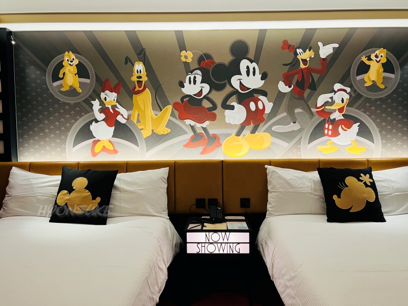 香港ディズニーランド ハリウッドホテル(Hollywoodhotel) 部屋の内装、設備 アメニティ hogkongdisneylandhotel