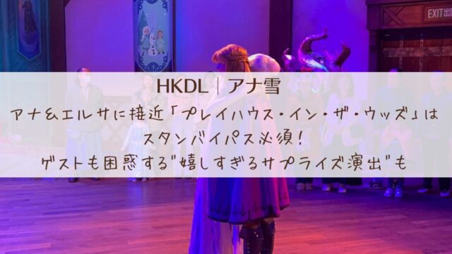 アナ＆エルサに接近「プレイハウス・イン・ザ・ウッズ」はスタンバイパス必須！ゲストも困惑する"嬉しすぎるサプライズ演出"も