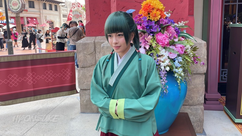 USJ「薬屋のひとりごと」「謎解きミステリーウォーク」キャラクターグリーティング