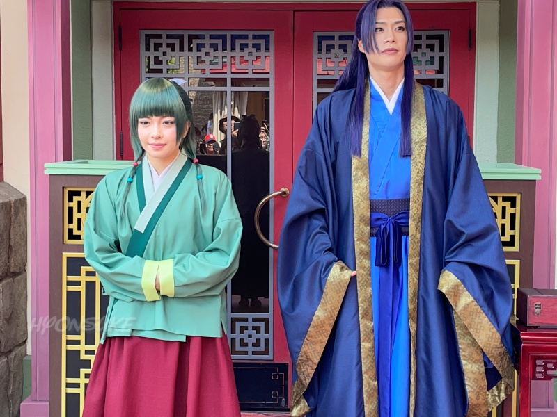 USJ「薬屋のひとりごと」「謎解きミステリーウォーク」キャラクターグリーティング