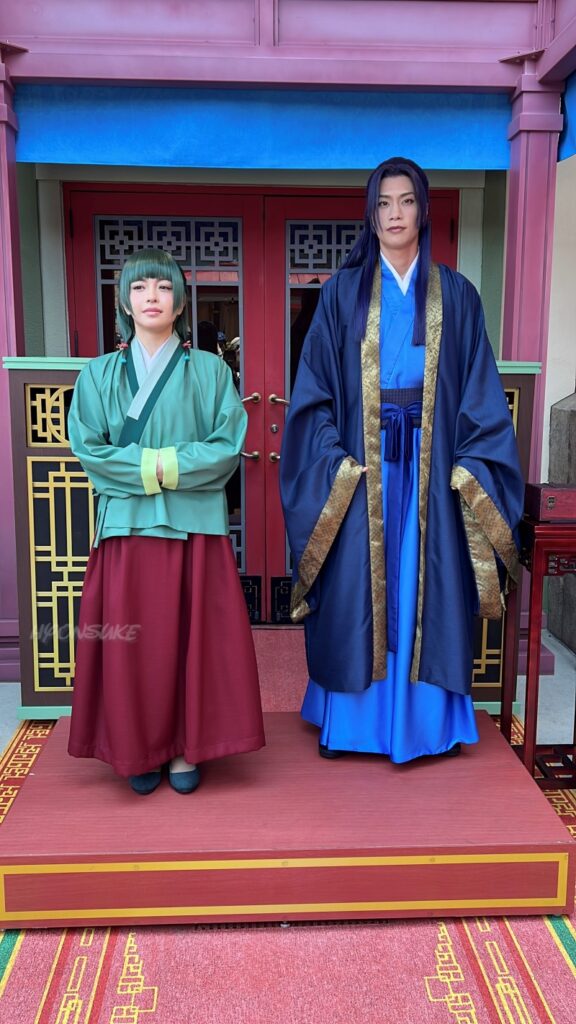 USJ「薬屋のひとりごと」「謎解きミステリーウォーク」キャラクターグリーティング