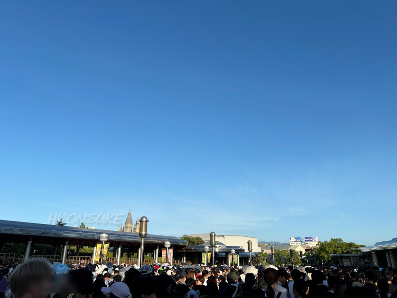 USJ 手荷物検査前
