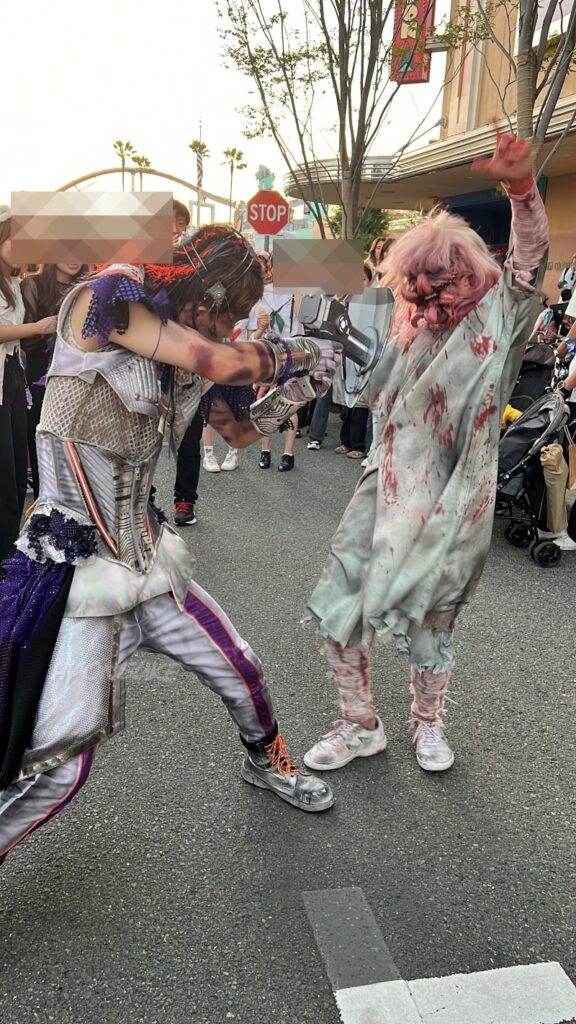 usj ユニバ　ストリートゾンビ(street zombie)
