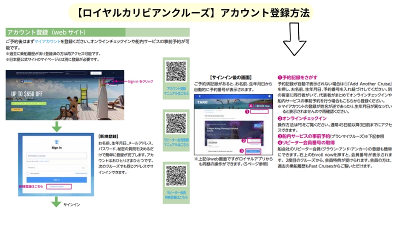 引用元：ロイヤルカリビアン公式サイト