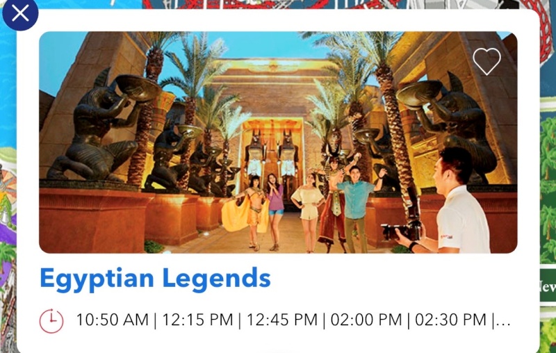 ユニバーサルスタジオシンガポール「古代エジプト(Ancient Egypt)」　グリ