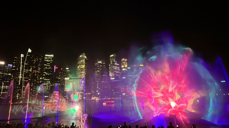 シンガポール スペクトラ鑑賞場所