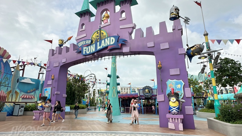 ユニバーサルスタジオシンガポール(Universal Studio Singapole)　ミニオンランド