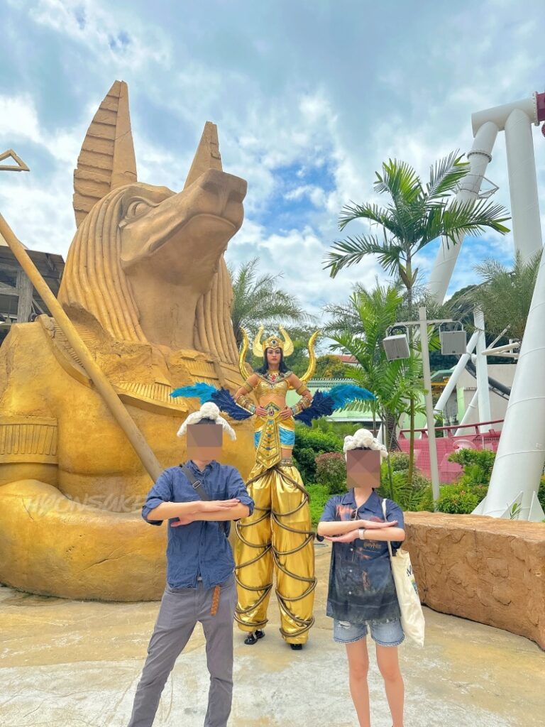 ユニバーサルスタジオシンガポール「古代エジプト(Ancient Egypt)」　グリ