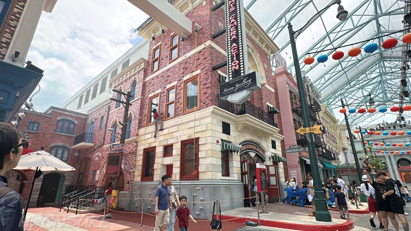 ユニバーサルスタジオシンガポール「ライト・カメラ・アクション(Light,Camera,Action! by Steven Spielberg)」