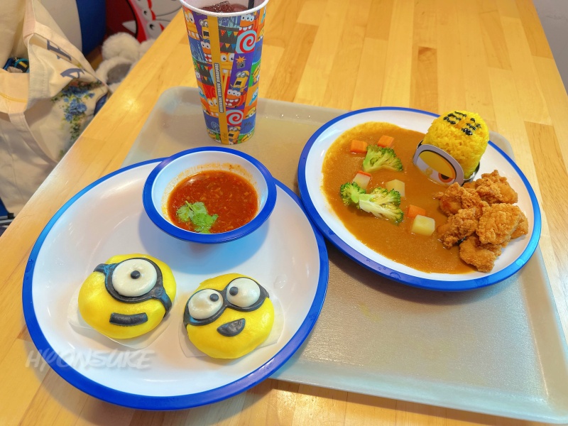 ユニバーサルスタジオシンガポール　ミニオンランド　レストラン