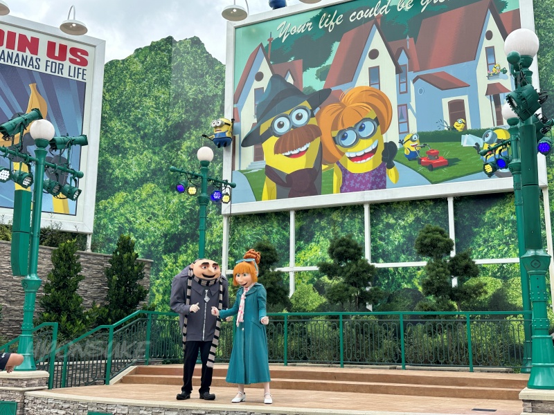 ユニバーサルスタジオシンガポール　ミニオンランド　レストラン