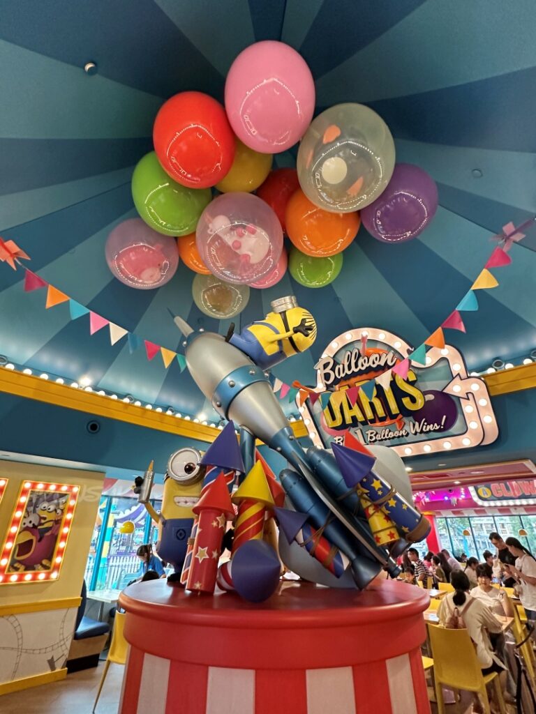 ユニバーサルスタジオシンガポール　ミニオンランド　レストラン
