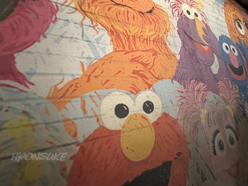 ユニバーサルスタジオシンガポール　「セサミストリート スパゲッティ スペース チェイス(Sesame Street Space Chase)」