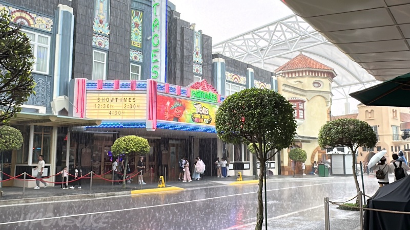 ユニバーサルスタジオシンガポール　スコール