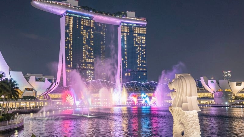 スペクトラ鑑賞場所 シンガポール