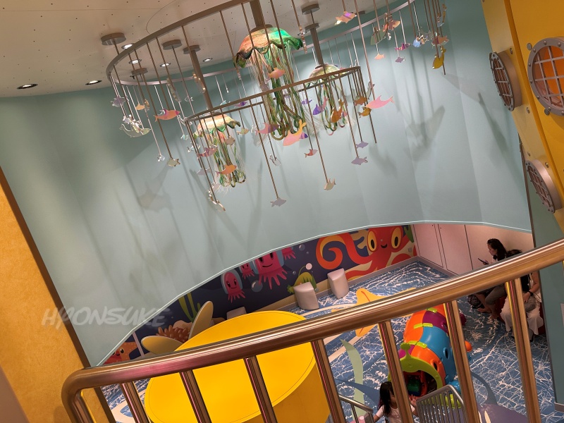 ロイヤルカリビアンクルーズ「オベーションオブザシーズ」子供コーナー