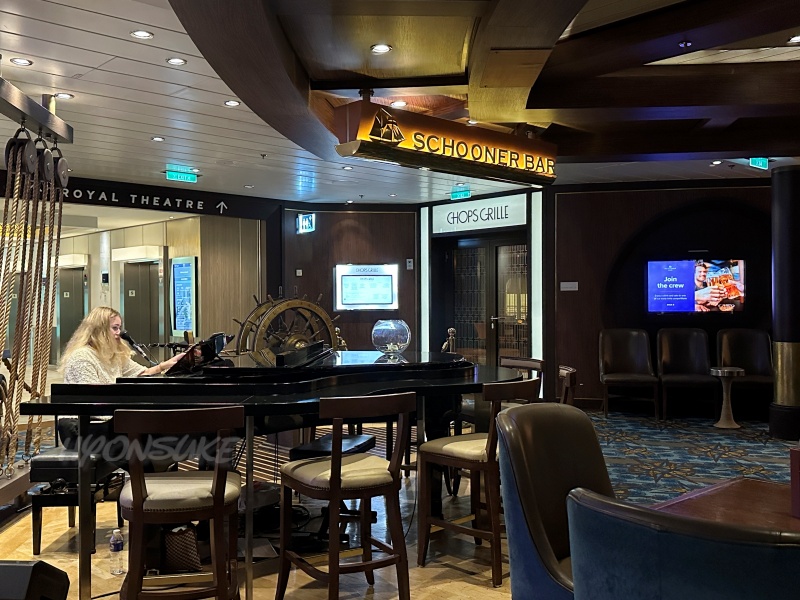 ロイヤルカリビアンクルーズ「オベーションオブザシーズ」レストラン