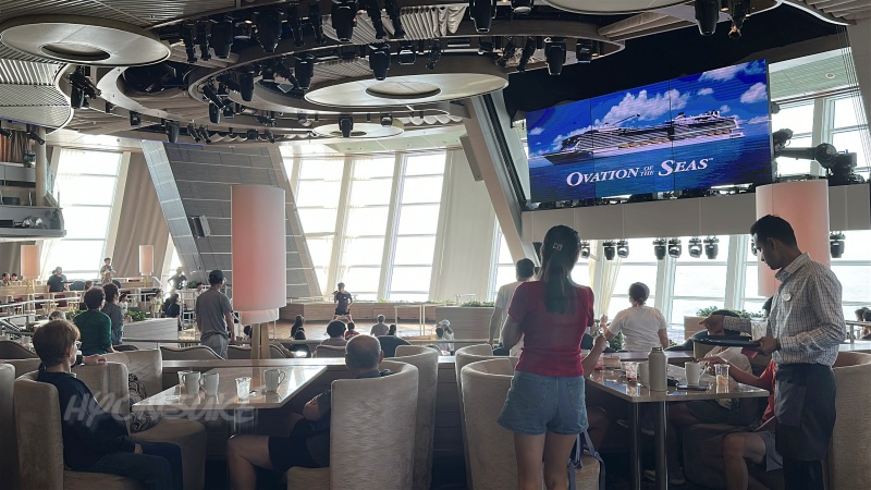 ロイヤルカリビアンクルーズ「オベーションオブザシーズ」レストラン